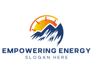 Sun Mountain Gauge logo design