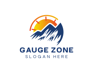 Sun Mountain Gauge logo design