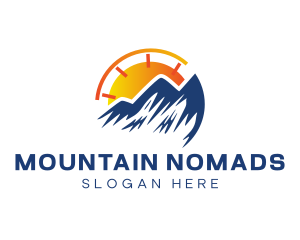 Sun Mountain Gauge logo design