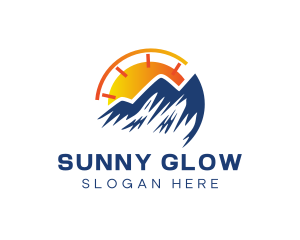 Sun Mountain Gauge logo design