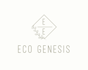 Eco Boutique Nature logo design