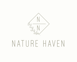 Eco Boutique Nature logo design