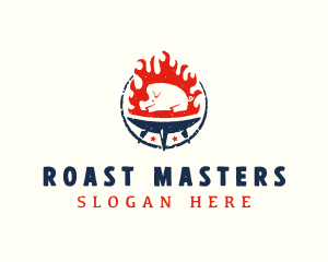 Flame Roasted Pork logo