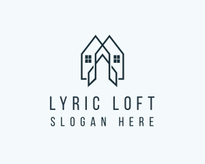 Residential Housing Rental  logo design