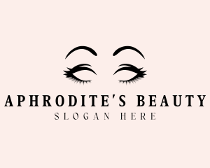 Beauty Eyelashes Makeup logo design