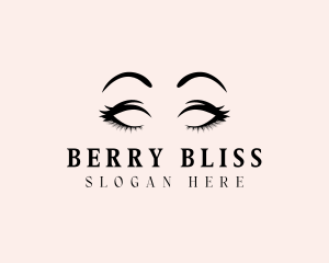 Beauty Eyelashes Makeup logo design