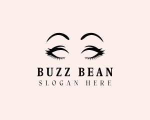 Beauty Eyelashes Makeup logo design