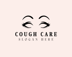 Beauty Eyelashes Makeup logo design