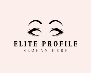 Beauty Eyelashes Makeup logo design