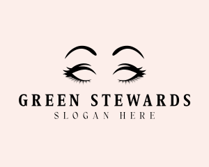 Beauty Eyelashes Makeup logo design