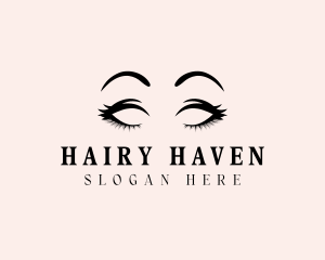 Beauty Eyelashes Makeup logo design