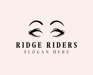 Beauty Eyelashes Makeup logo design