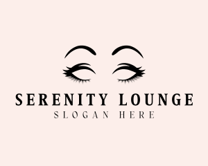 Beauty Eyelashes Makeup logo design