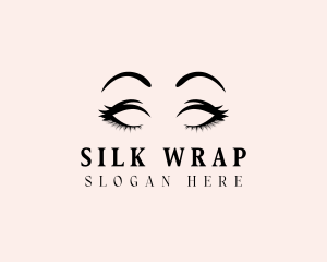 Beauty Eyelashes Makeup logo design