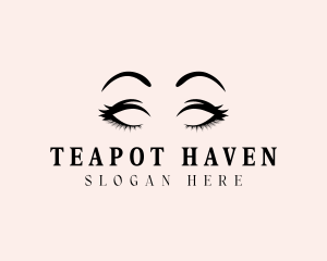 Beauty Eyelashes Makeup logo design