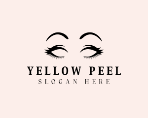 Beauty Eyelashes Makeup logo design