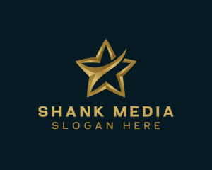 Entertainment Media Star logo design