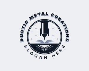 Metalworks Laser Machinery logo design