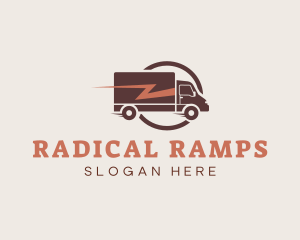 Quick Delivery Truck Logo