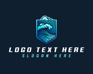 Tsunami Wave Cloud logo