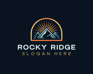 Mountain Valley Adventure logo design