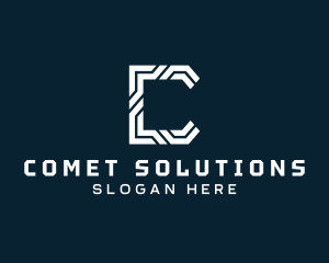 Computer Digital Tech logo design