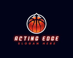 Sports Basketball Arrow logo design