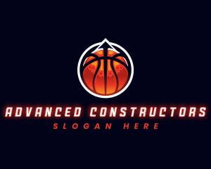 Sports Basketball Arrow logo design