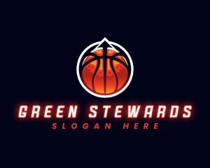 Sports Basketball Arrow logo design