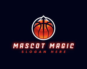 Sports Basketball Arrow logo design