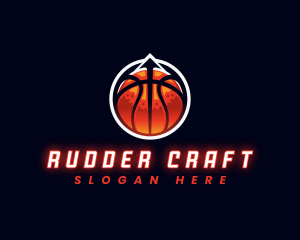 Sports Basketball Arrow logo design