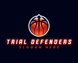 Sports Basketball Arrow logo design