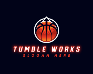 Sports Basketball Arrow logo design