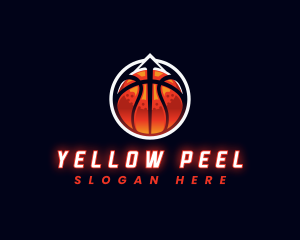 Sports Basketball Arrow logo design