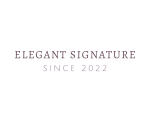 Elegant Deluxe Business logo design