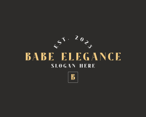 Elegant Fashion Boutique Studio logo design