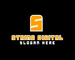 Digital Computer Gaming  logo design