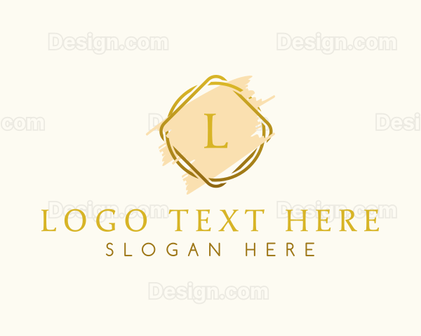 Luxury Cosmetics Frame Logo