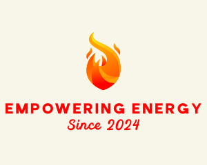 Flame Gas Energy  logo design