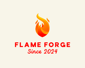 Flame Gas Energy  logo design