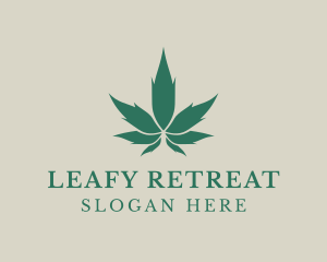 Cannabis Marijuana Weed logo design