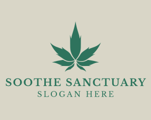 Cannabis Marijuana Weed logo design