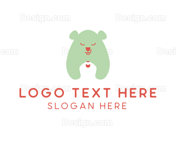 Baby Bear Cub Logo