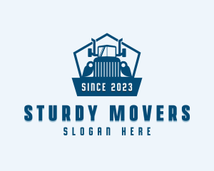 Trucking Freight Cargo Mover logo