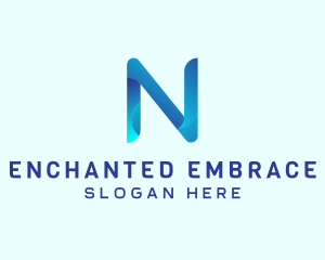 Modern Firm Brand Letter N logo design