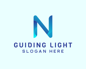 Modern Firm Brand Letter N logo design