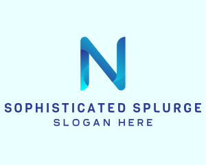 Modern Firm Brand Letter N logo design