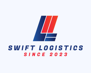 Express Logistics Letter L logo