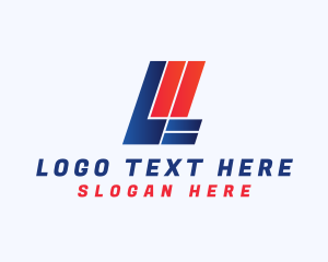 Express Logistics Letter L logo