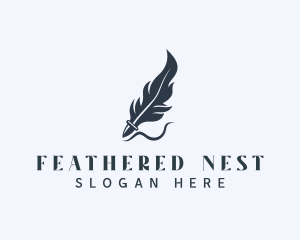 Feather Quill Publishing logo design